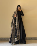 Ready-to-Wear Pure Fox Georgette Kurta Set with Plazzo & Stylish Dupatta - Jaipuri Vastra