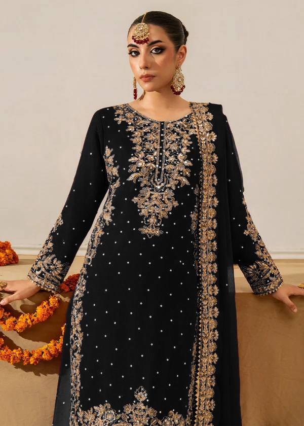 Fully Stitched Maroon Faux Georgette Kurta Plazo Dupatta Set with Intricate Coding and Rivet Moti Embellishments