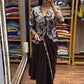 Chocolate Brown Embroidered Ready-to-Wear Saree with Designer jacket