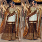 Premium Natural Crepe Silk Embroidered Sharara Plazo Set With Dupatta – Fully Stitched