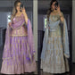Designer Faux Georgette Heavy Embroidered Lehenga Set with Dupatta – Premium Party Wear