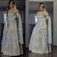 Designer Faux Georgette Heavy Embroidered Lehenga Set with Dupatta – Premium Party Wear