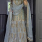 Designer Faux Georgette Heavy Embroidered Lehenga Set with Dupatta – Premium Party Wear