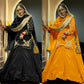 Natural Crepe Silk Heavy Embroidered Top & Lehenga With Dupatta – Premium Party Wear Set