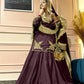 Natural Crepe Silk Heavy Embroidered Top & Lehenga With Dupatta – Premium Party Wear Set