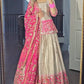 Premium Chinon Silk Heavy Embroidered Lehenga Set With Dupatta – Designer Party Wear (Fully Stitched Top)