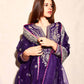 Pure Chinnon Silk Heavy Embroidered Suit with Palazzo & Dupatta – A One Quality