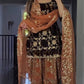 Designer Faux Georgette Heavy Embroidered Dhoti Salwar Set with Dupatta