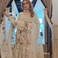 Designer Heavy Chinnon Silk Embroidered Sharara Suit with Dupatta – Party Wear Set