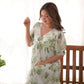 Soft Georgette Floral One-Piece Dress – Stitched & Ready to Wear - Jaipuri Vastra