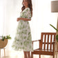 Soft Georgette Floral One-Piece Dress – Stitched & Ready to Wear - Jaipuri Vastra