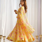 Designer Floral Anarkali in Pure Soft Fox Georgette Fully Flared and Ready to Wear - Jaipuri Vastra