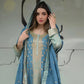 Elegant Faux Georgette Ensemble Featuring Intricate Sequin Embroidery on Sharara and Top with Dupatta - Jaipuri Vastra