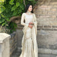 Ready to Wear Chinnon Silk Set with Heavy Sequence Work and Dupatta - Jaipuri Vastra