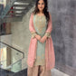 Stylish Occasion Wear with Detailed Sequin Coding Embroidery on Georgette Top and Sharara - Jaipuri Vastra