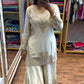 Designer Festival Collection in Pure Chinnon with Rich Coding Dori and Sequence Embroidery Set - Jaipuri Vastra