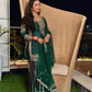 Ready-to-Wear Pure Chinnon Silk Three-Piece Set with Heavy Sequence Embroidery - Jaipuri Vastra