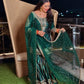 Ready-to-Wear Pure Chinnon Silk Three-Piece Set with Heavy Sequence Embroidery - Jaipuri Vastra