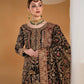 Stylish Occasion Wear in Heavy Faux Georgette with Double-Side Embroidered Top and Matching Palazzo - Jaipuri Vastra