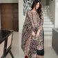 Stylish Occasion Wear in Heavy Faux Georgette with Double-Side Embroidered Top and Matching Palazzo - Jaipuri Vastra