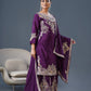 Heavy Embroidered Pure Chinnon Suit Set with Coding Dori and Sequence Work - Jaipuri Vastra