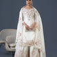 Heavy Embroidered Pure Chinnon Suit Set with Coding Dori and Sequence Work - Jaipuri Vastra