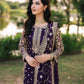 New Designer Set: Heavy Faux Georgette Top Plazzo Dupatta with Embroidery and Beads - Jaipuri Vastra