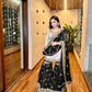 Festive Wear Heavy Chinon Suit Set with Embroidered Sharara, Top and Dupatta - Jaipuri Vastra