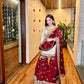 Festive Wear Heavy Chinon Suit Set with Embroidered Sharara, Top and Dupatta - Jaipuri Vastra