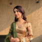 Designer Jimmy Choo Heavy Sequence Embroidery Top-Pant Set with Embroidered Border and Dupatta