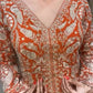 Designer Chinon Top with Sequence Embroidery Work Paired with Plazzo and Dupatta