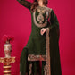 Designer Ready-to-Wear Faux Georgette Top Bottom Dupatta with Embroidery Sequence - Jaipuri Vastra