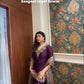 Elegant Chinnon Collection with Heavy Embroidery Top Bottom and Dupatta - Jaipuri Vastra