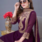 Designer Ready-to-Wear Faux Georgette Top Bottom Dupatta with Embroidery Sequence - Jaipuri Vastra