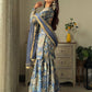 Stylish Chinon Sharara Suit Set with All-Over Sequence Embroidery and Designer Dupatta