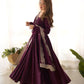 Fully Stitched Romansilk Chanderi Anarkali Outfit with Dupatta and Bottoms - Jaipuri Vastra