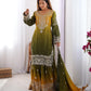 Elegant Chinon Silk Top with Coding Dori Sequin and Rivet Moti Work Plazzo Suit - Jaipuri Vastra
