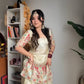 New Designer Party Wear Set in Heavy Chinon Silk with Embroidered Top, Plazzo & Fancy Dupatta