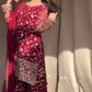 Bloomed Grace Faux Georgette Sharara Set for Modern Festives - Jaipuri Vastra