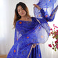 New Designer Bandhej Chiffon Anarkali with Dupatta and Matching Bottoms - Jaipuri Vastra