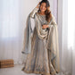 Elegant Fandy Silk Gown with Sequin Embroidery, Micro Pant and Matching Dupatta - Jaipuri Vastra