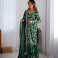 Chinon Silk Thread and Sequin Work Sharara Set with Micro Inner and Dupatta - Jaipuri Vastra