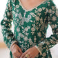 Chinon Silk Thread and Sequin Work Sharara Set with Micro Inner and Dupatta - Jaipuri Vastra