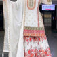 Faux Georgette Palazzo Suit Set with Sequin Embroidery and Digital Print Detailing - Jaipuri Vastra