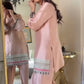 Stylish Heavy Crepe Suit Set Featuring Fancy Embroidered Top, Palazzo and Matching Dupatta - Jaipuri Vastra