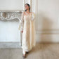 Premium Party Wear Suit Set Featuring Fancy Cut Work Sleeves, Soft Net Top and Silk Pant - Jaipuri Vastra