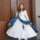 Elegant Anarkali Suit Set in Rayon Fabric with Embroidered Top and Georgette Dupatta - Jaipuri Vastra