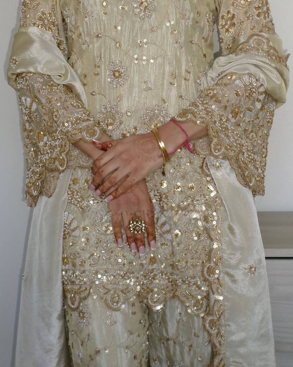 Complete Kurta Plazzo Dupatta Ensemble with Heavy Sequence Embroidery Work
