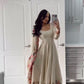 Chinon Silk Off White Three-Piece Set Featuring Sleek Pant and Subtle Dupatta - Jaipuri Vastra