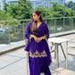 New Designer Party Wear Set Featuring Heavy Fox Georgette Top with Embroidery and Plazzo